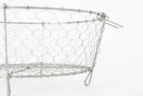 鳥井金網工芸 手編み 水切りかご ｜くらすこと公式オンラインストア