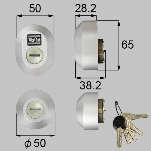 錠（シリンダー） - 玄関・勝手口部品 - 玄関・勝手口