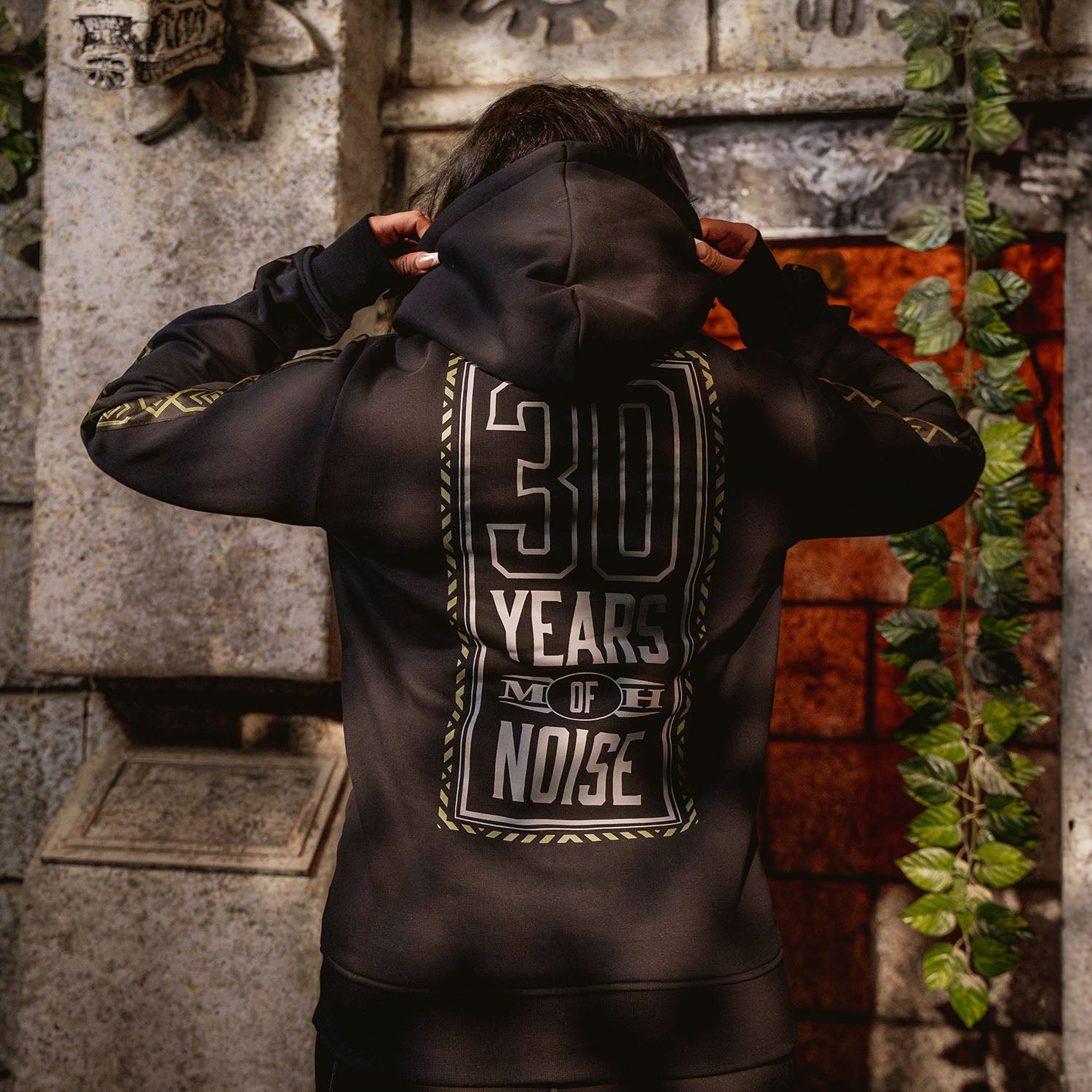 MISS K8 Infinity logo hooded