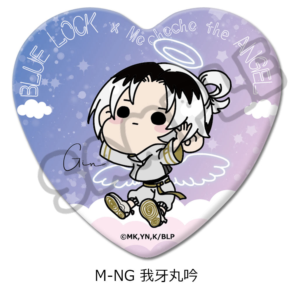 TVアニメ『ブルーロック』ハート型缶バッジ – MENEGI online store