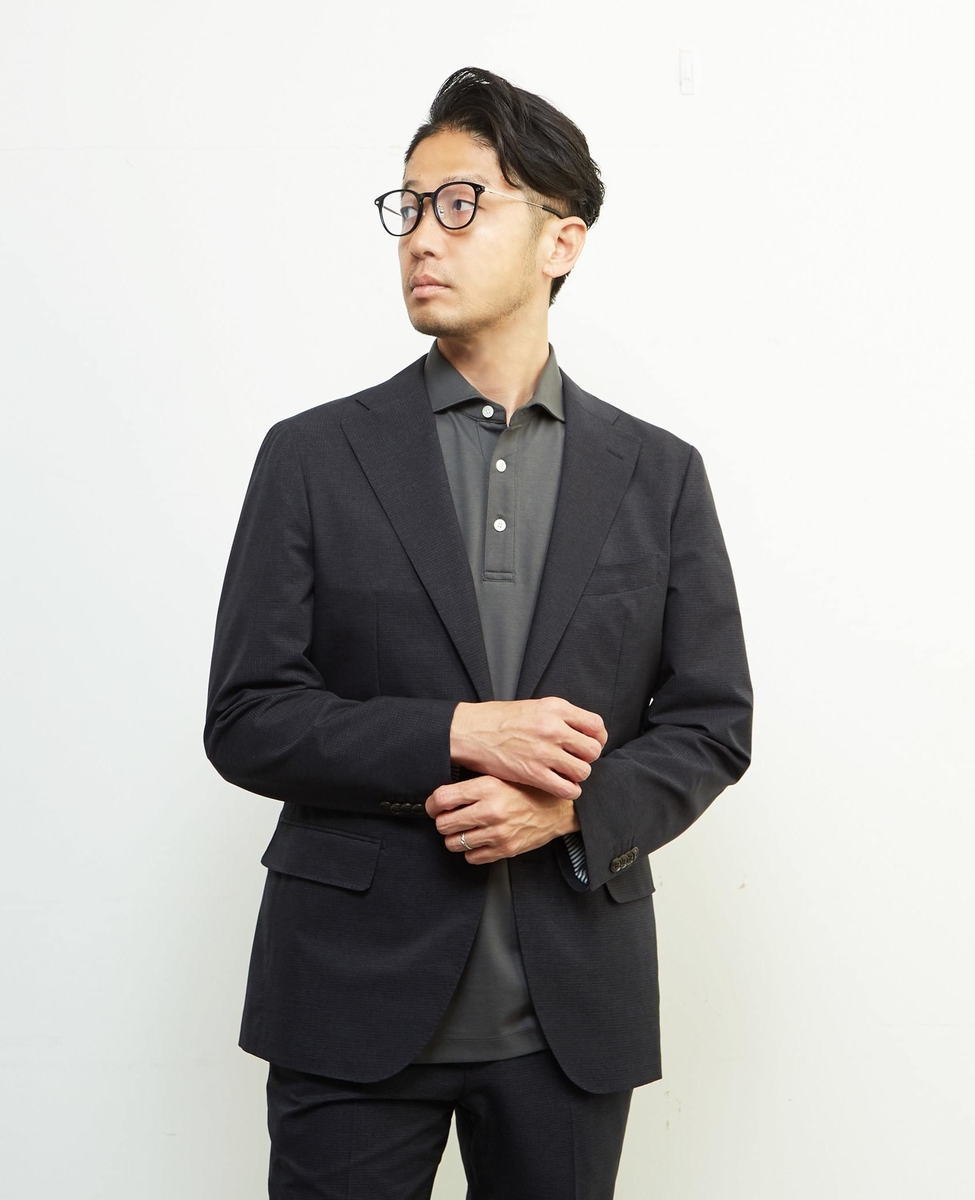 クールドッツコンフォートジャケット(セットアップ可) | 接触冷感 / 防