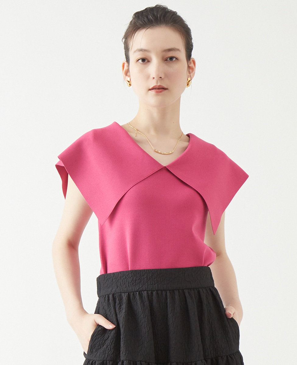 ビッグカラーニット｜TIARA（ティアラ）｜商品詳細｜メルローズ公式