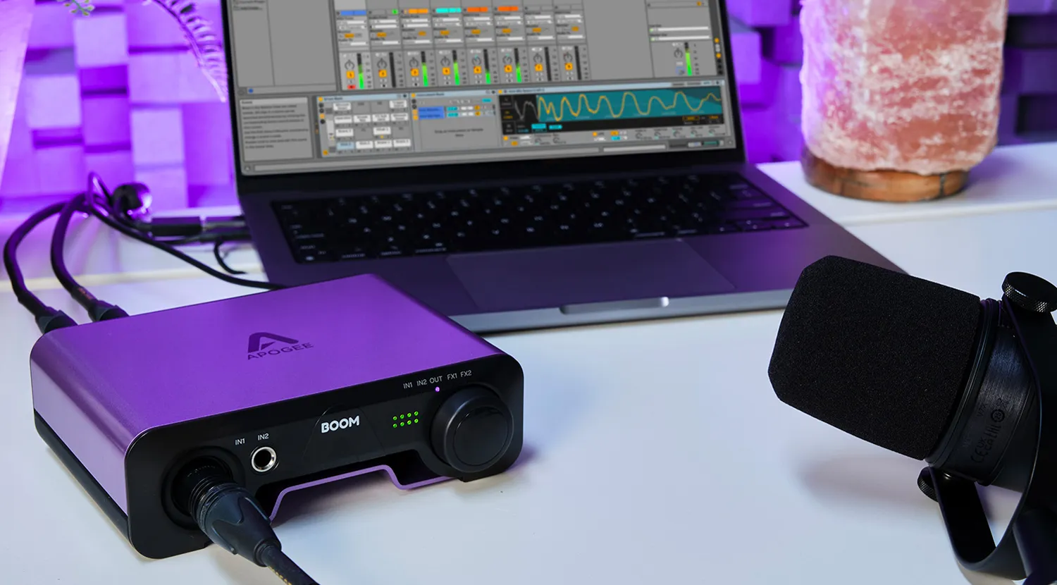 APOGEE BOOMレビュー 〜DTM初心者向けオーディオインターフェース