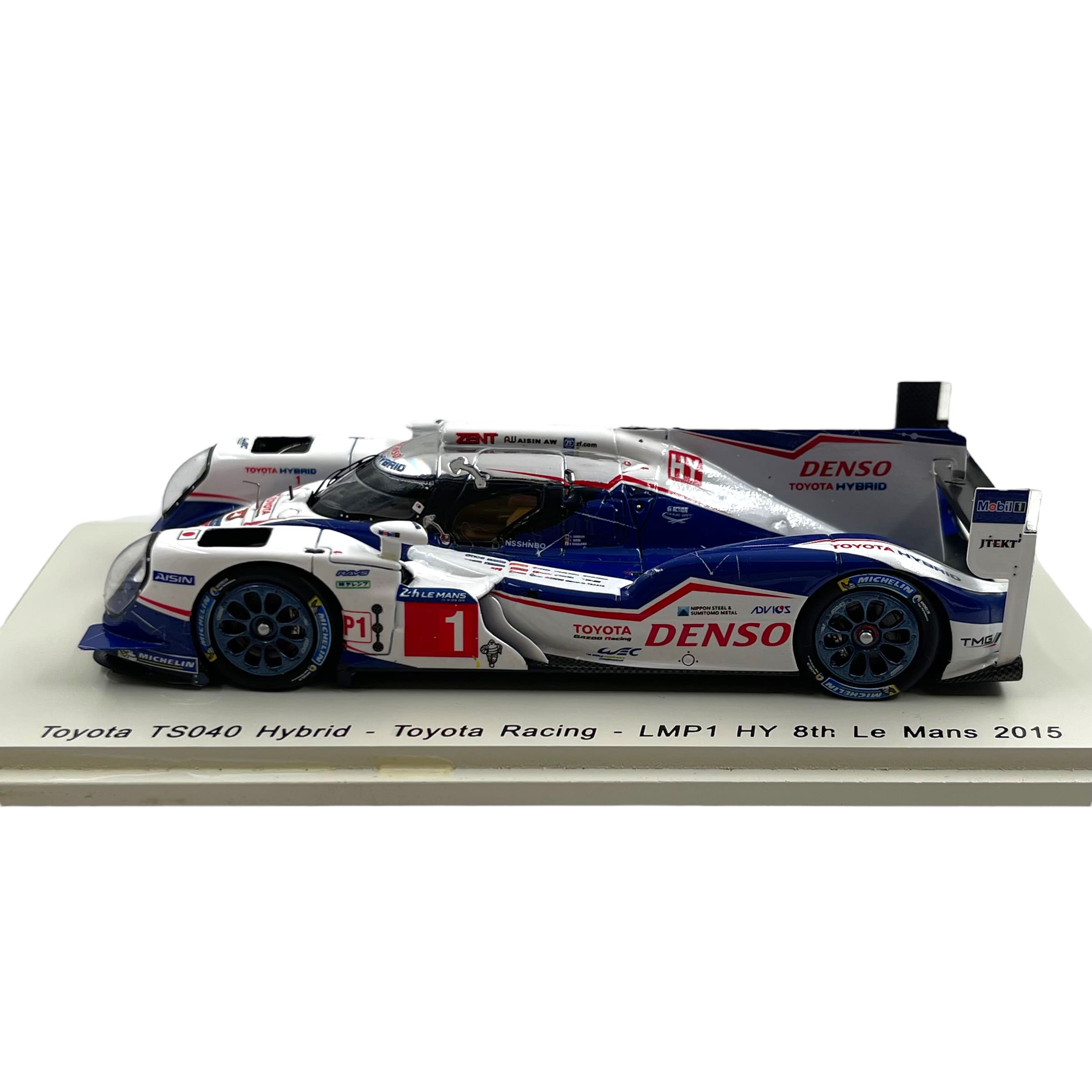 Modellino Auto Spark 1/43 Toyota TS040 Hybrid #1 LMP1 8th Le Mans