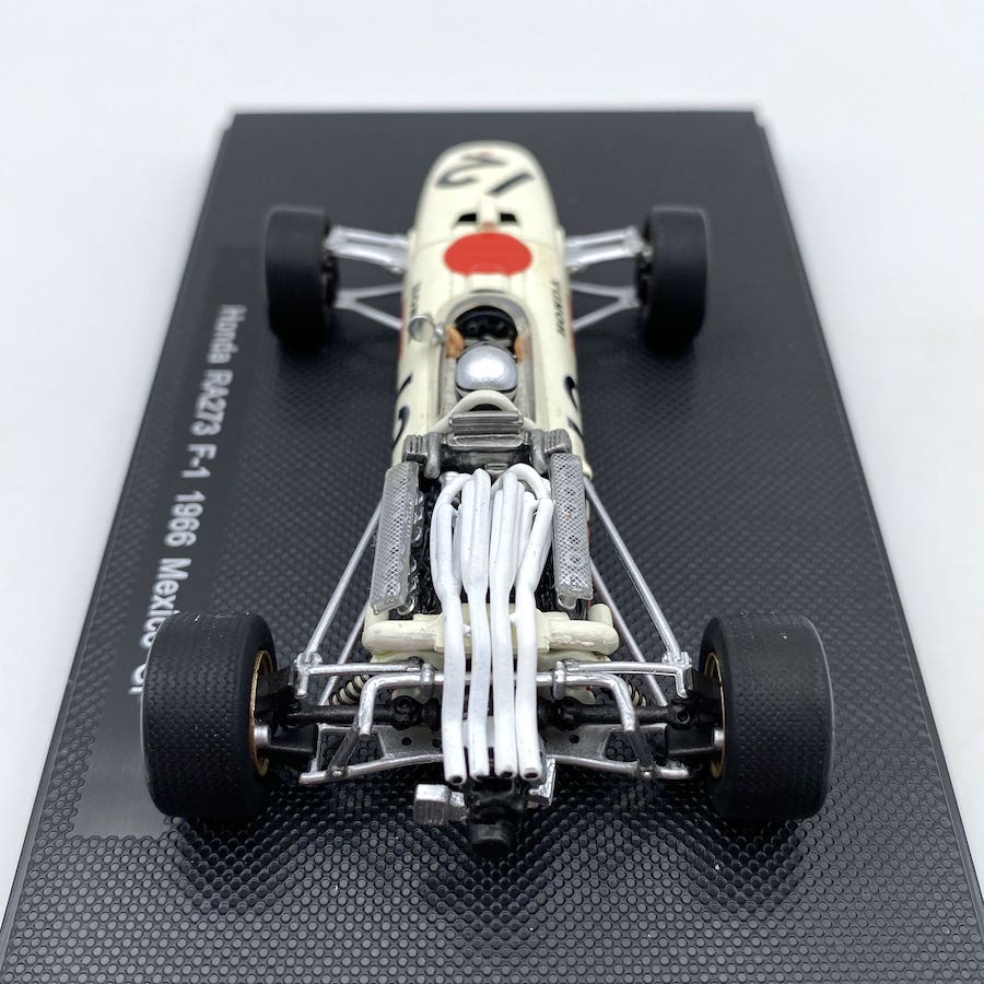 Modellino F1 Ebbro 1/43 Honda RA273 Mexico GP 1966 #12 R. Ginther