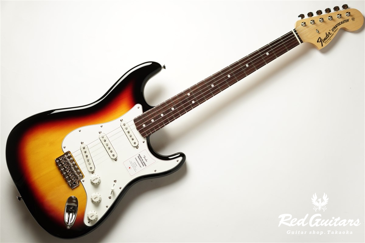 Fender Made in Japan Traditional Late 60s Stratocaster | Red
