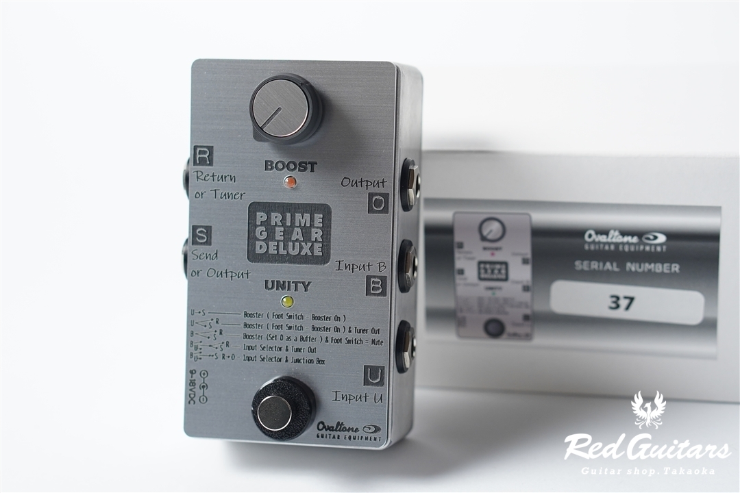 Ovaltone PRIME GEAR DELUXE | Red Guitars Online Store