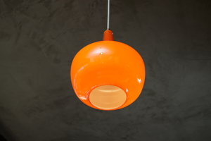 ナショナル ガラス製 レトロペンダントライト オレンジ – store by roovice