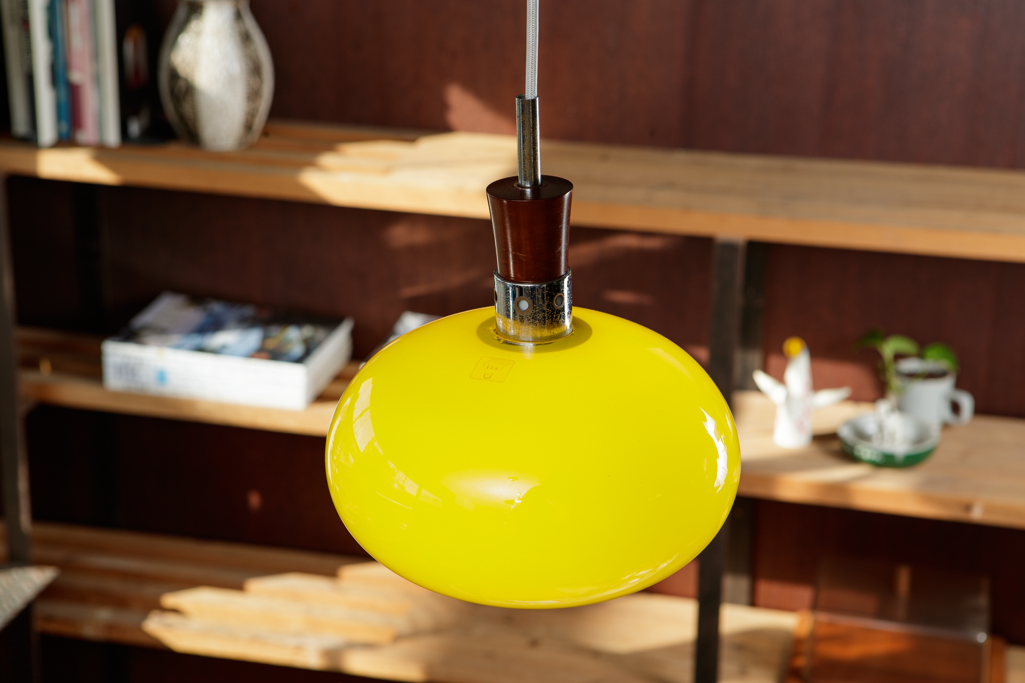 ガラス製 レトロペンダントライト 黄 – store by roovice