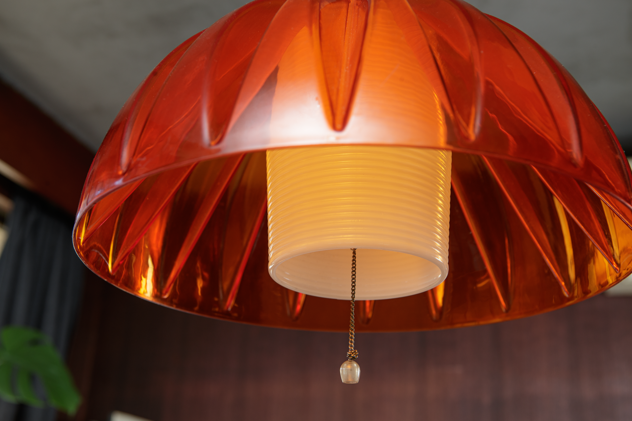 ナショナル レトロペンダントライト クリアオレンジ – store by roovice