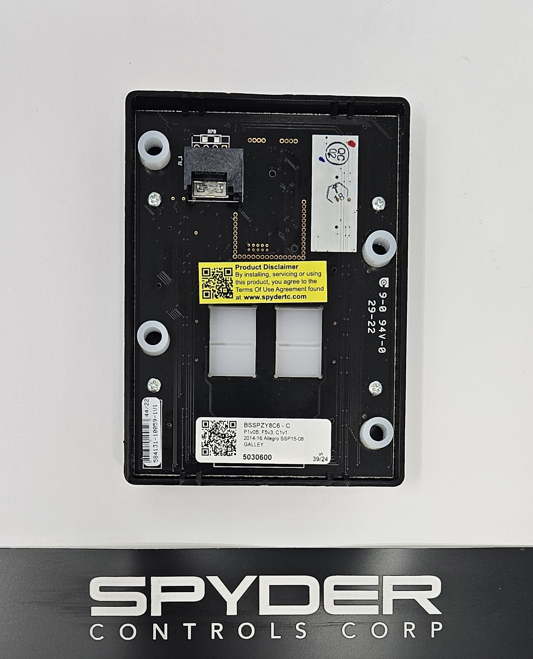 5030600 BSSPZY8C6 - C - Sw Panel Assy, SSP15, 08 Pos, Tiffin