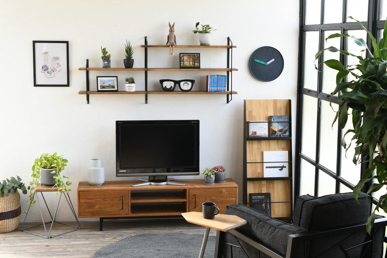 ウォールラックフレーム | アイアン家具通販 SULK