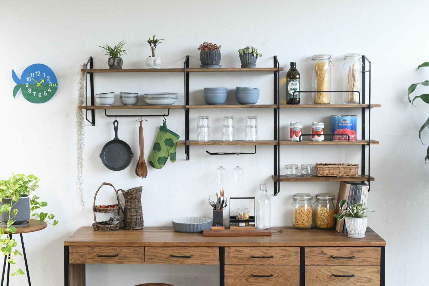 ウォールラックフレーム | アイアン家具通販 SULK