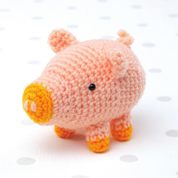 あみぐるみキット】ぶたのドロシー – 日本あみぐるみ協会