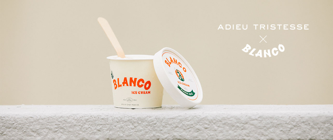 ADIEU TRISTESSE×BLANCO アイスクリーム｜BIGI online store