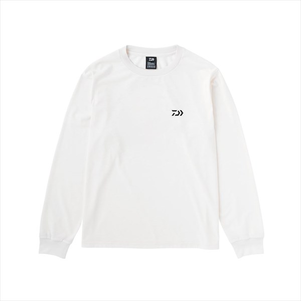 ダイワ DE-8523 グラフィックロングTシャツ サンライズ(L ホワイト