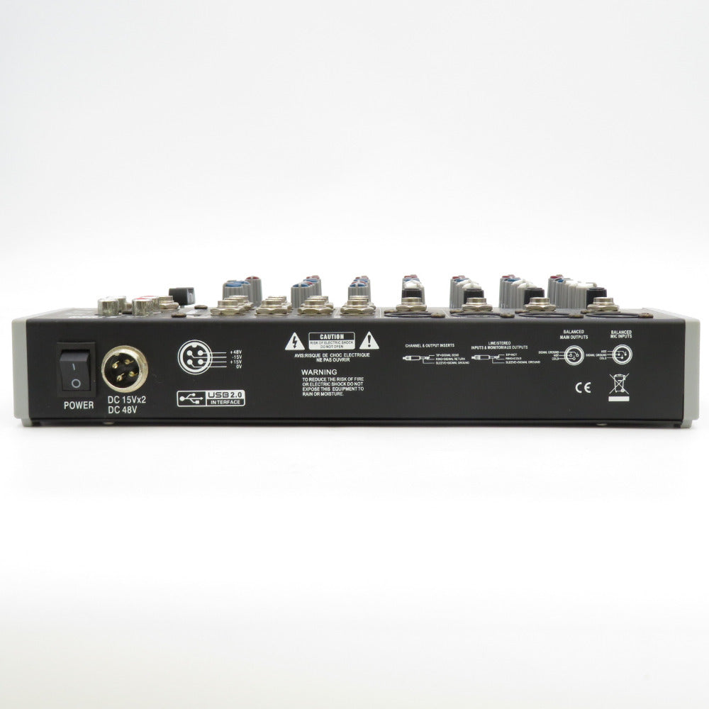 音響機材 Xtuga オーディオミキサー 12チャンネル MX12 ｜コンプオフ