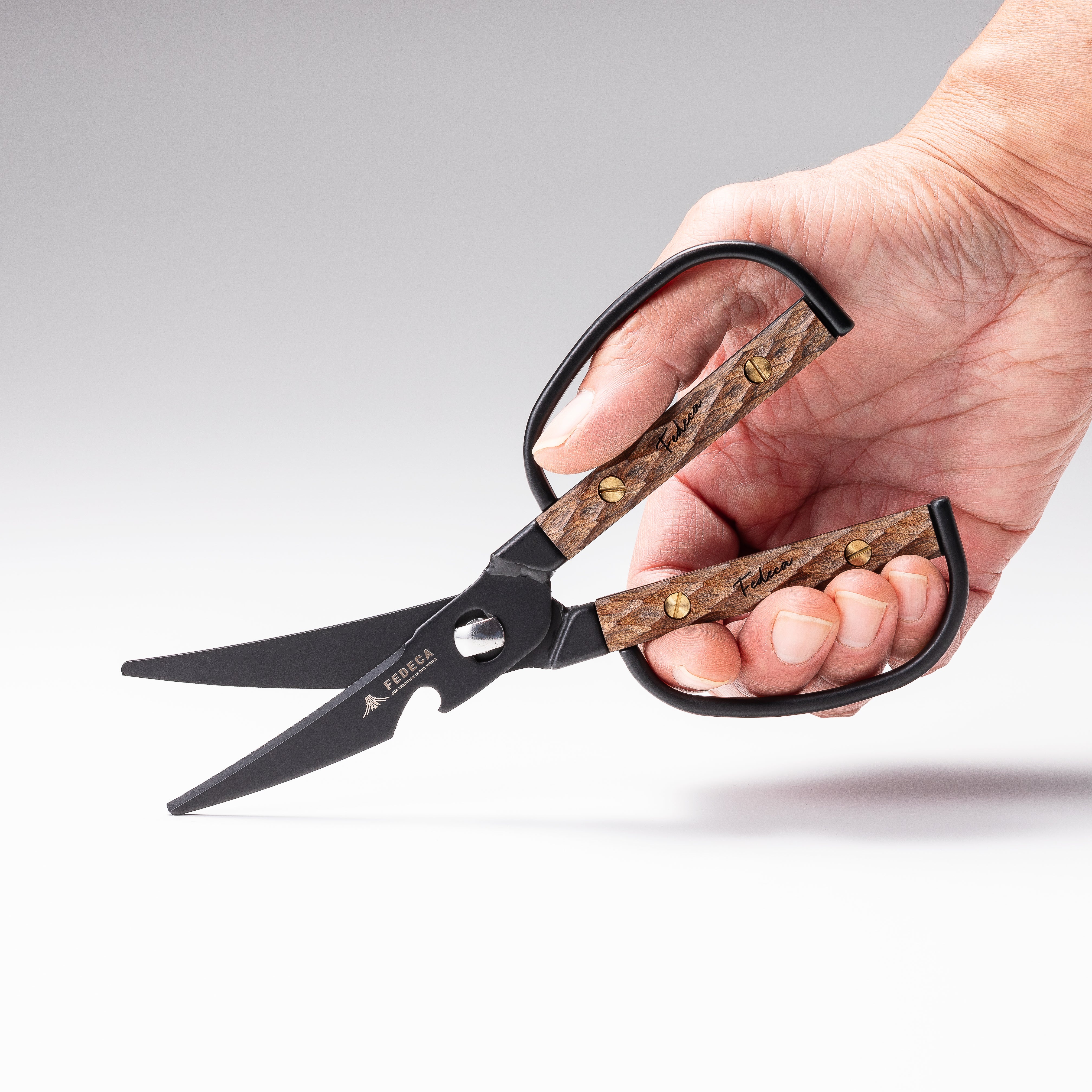 FEDECA キッチンハサミ 名栗ブラウン 13,200円