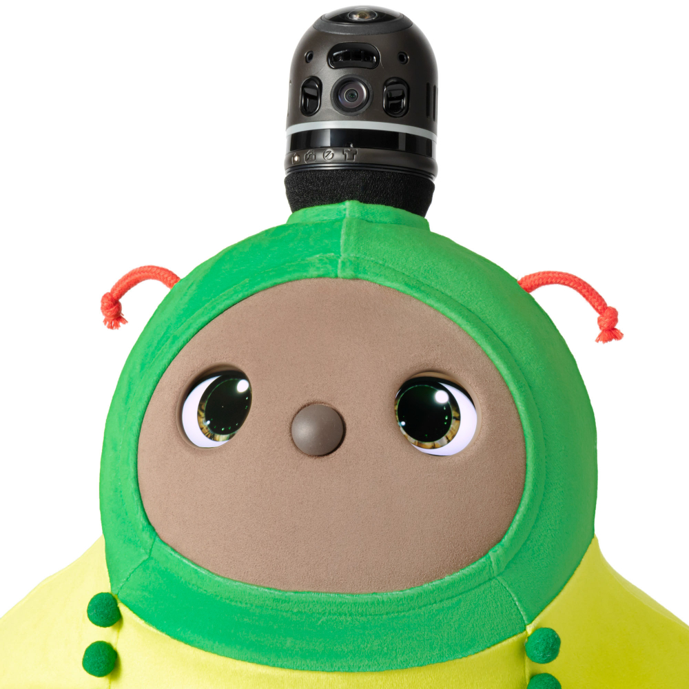 あおむしベロアカットソー（グリーン） | LOVOT ウェブストア