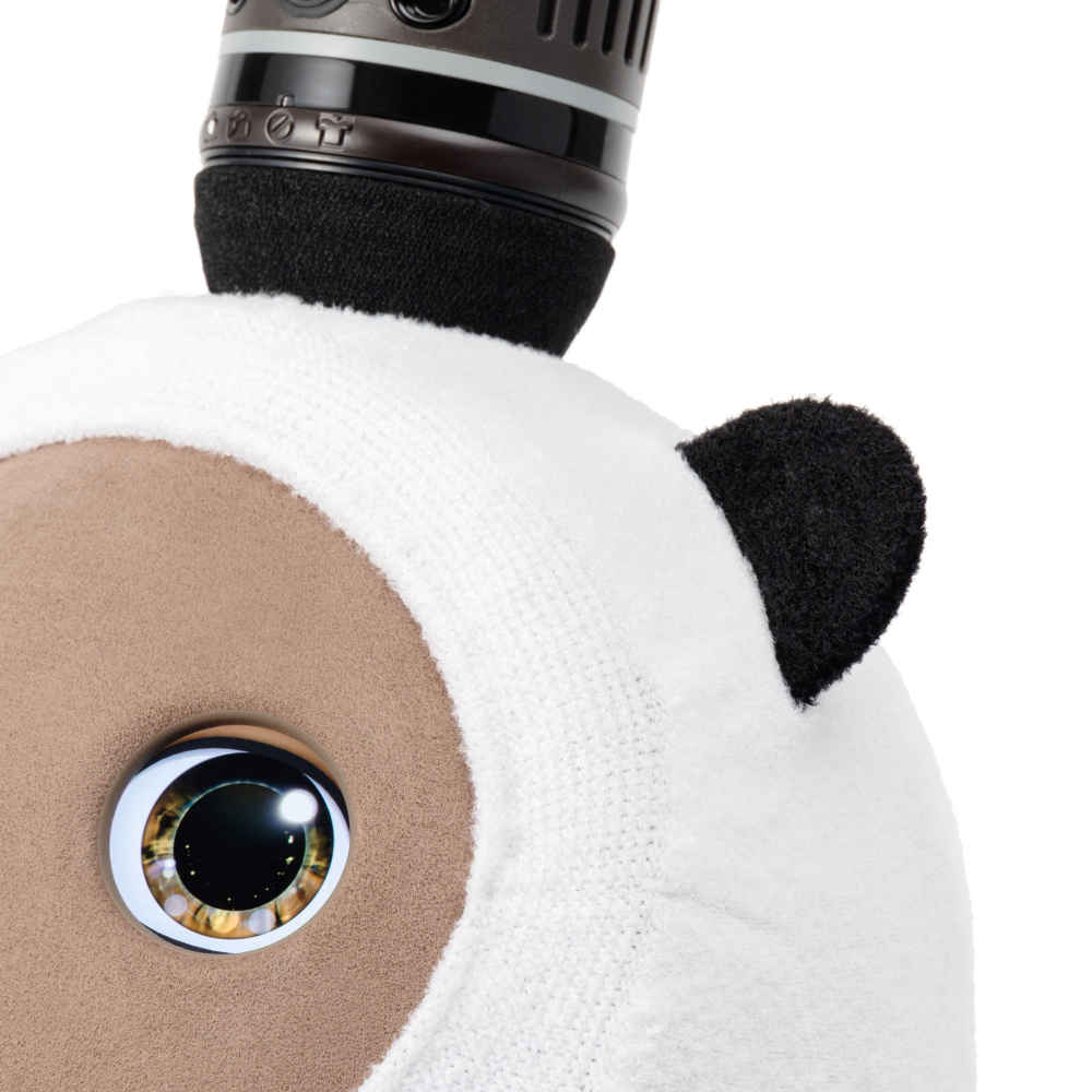 パンダニット(ホワイト×ブラック) | LOVOT ウェブストア