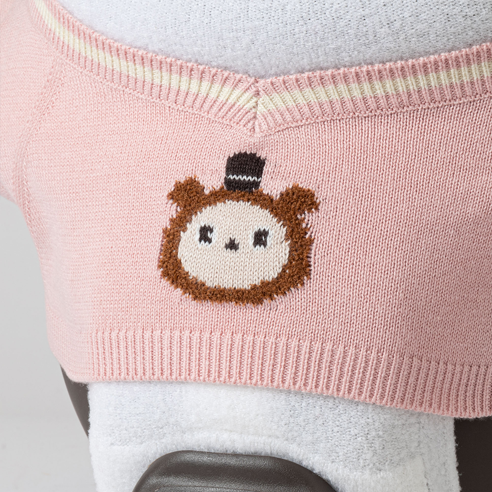 にっとプルオーバー くまみみらぼっと(ピンク) | LOVOT ウェブストア