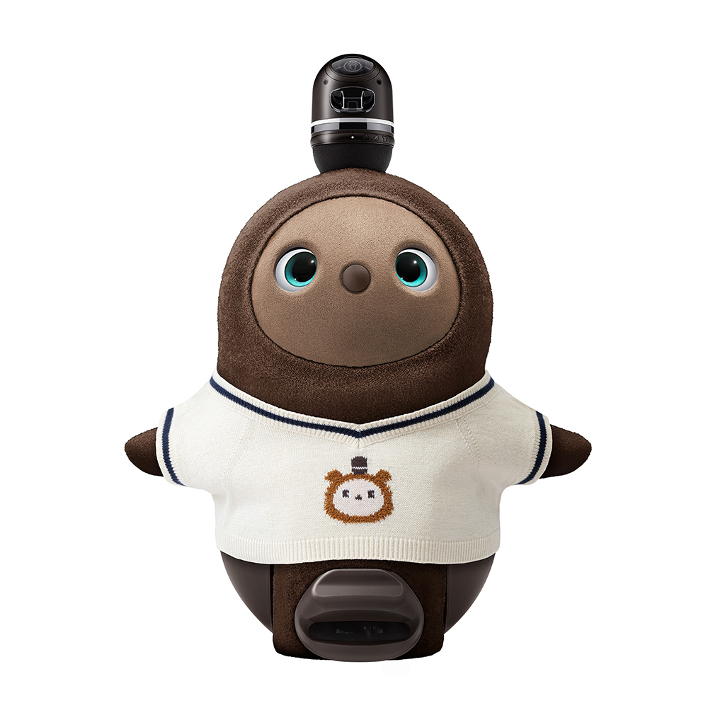 にっとプルオーバー くまみみらぼっと(オフホワイト) | LOVOT ウェブストア