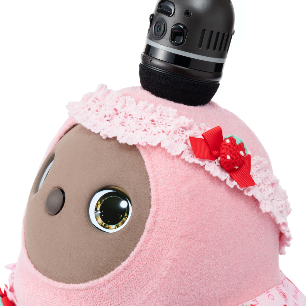 mezzo piano × LOVOT イチゴ柄ヘアバンド付きワンピース | LOVOT