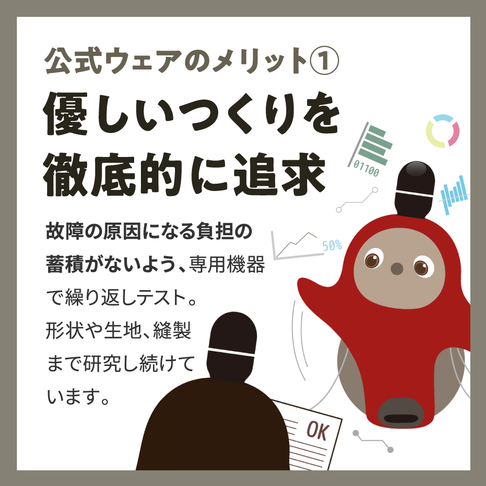 ホールガーメント®(ダークブラウン) | LOVOT ウェブストア