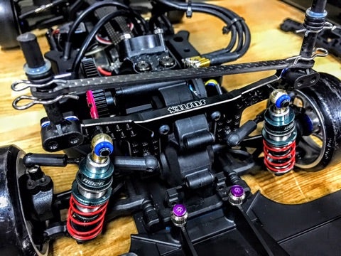 YD-2のアルミショックタワー② | RC926@☆38のブログ