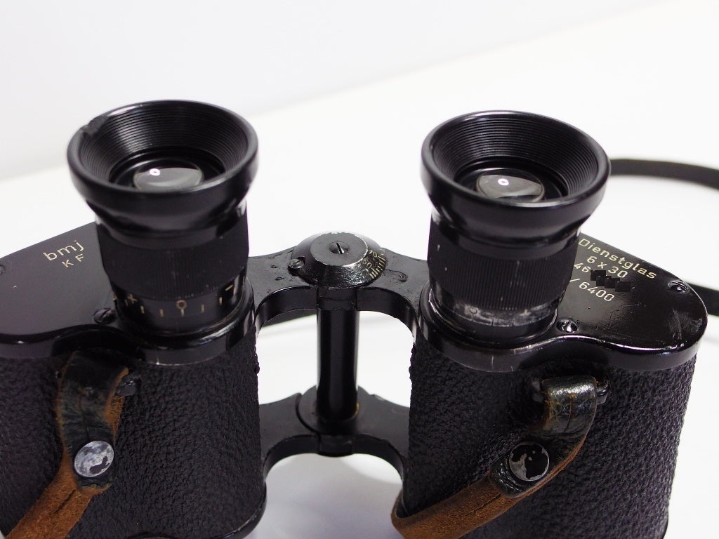 ナチス ドイツの 軍用双眼鏡 Dienstglas 6×30 HENSOLTD WETZLAR | BLRM