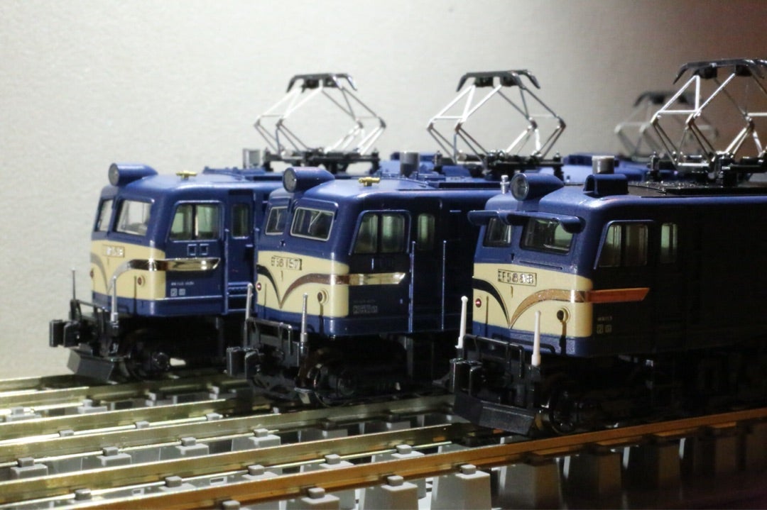 KATO[3020-2] EF58 上越形 ブルー (の憂鬱) | Persimmon's Cafe