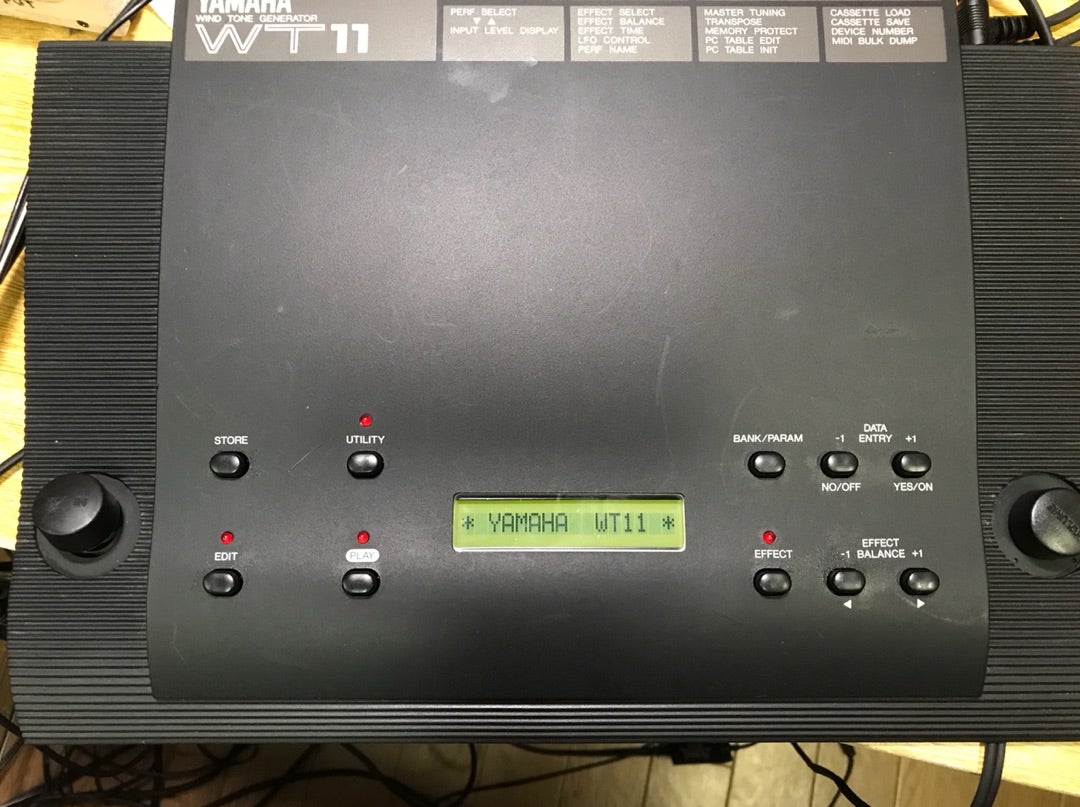 Yamaha WT11 というFM音源 ① | トリ夫とチヨジのEWI(いーうぃー)な日々