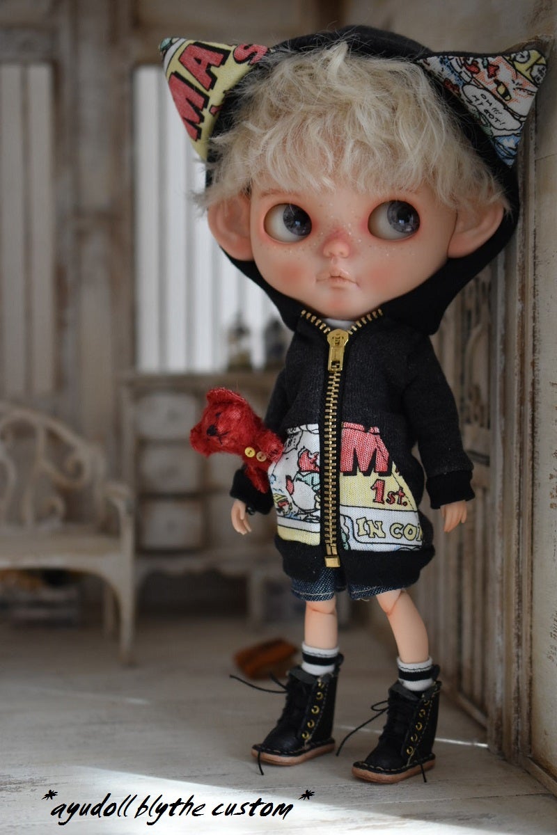 カスタムブライス「黒ネコくん」 | ayuのすきなものブログ