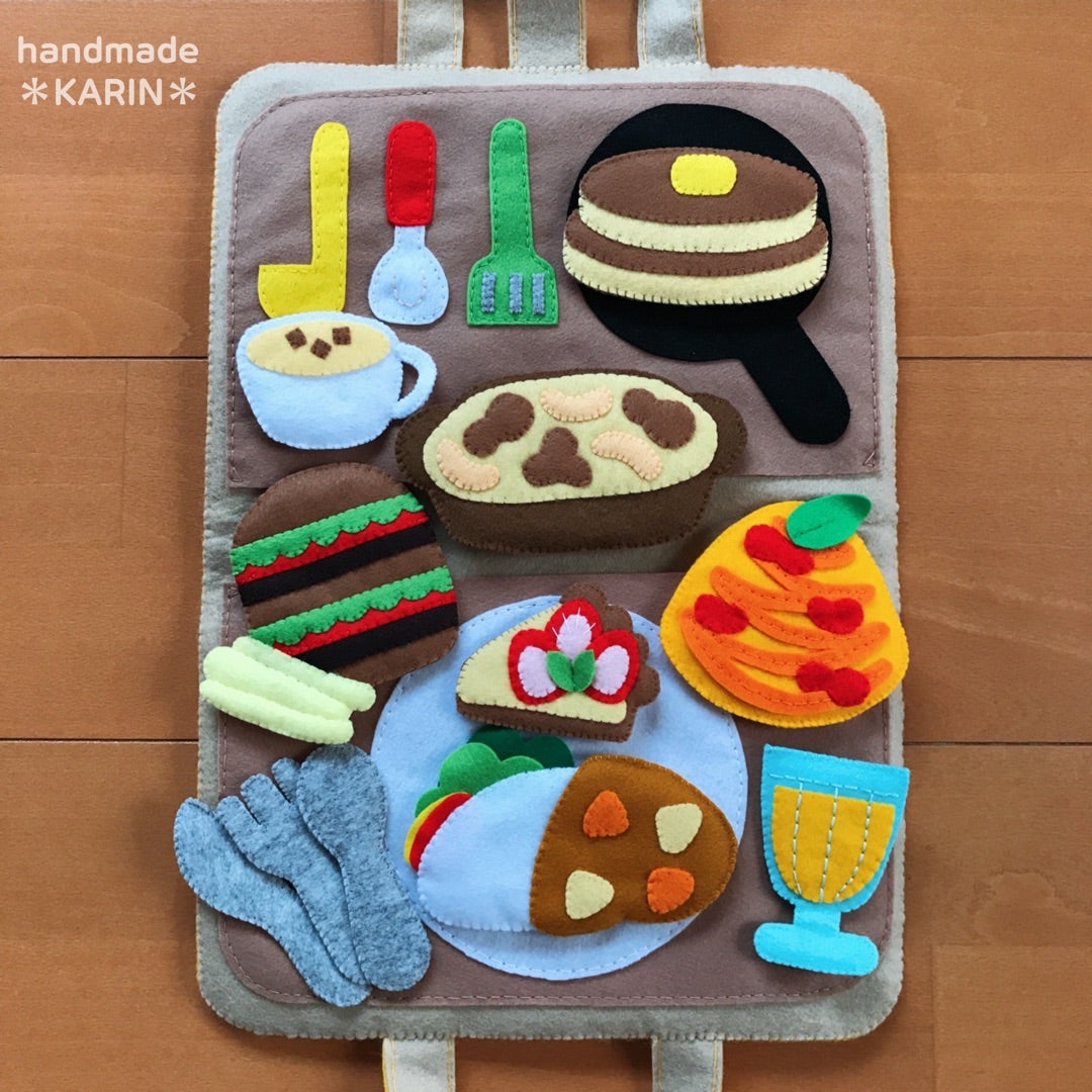 フェルト〉ままごとバッグカフェ | *HANAUTA*