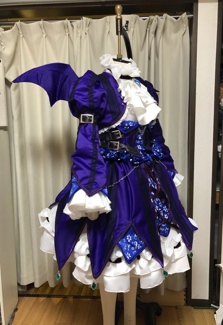 アイカツ!藤堂ユリカ ゴスマジックコーデ 製作記⑥ | コスプレ衣装
