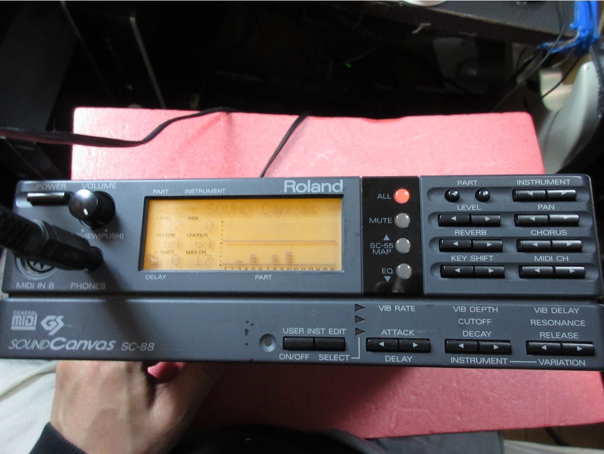 ROLAND SC-88 MIDI音源 1990年代 | REGAL KEN