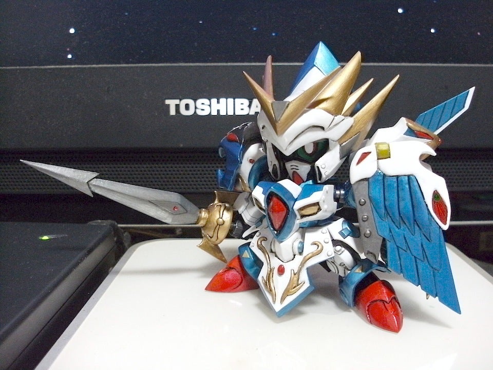 鳥神機ジャックインダイヤ 修正 | 続！SDガンダムBB戦士改造製作の館