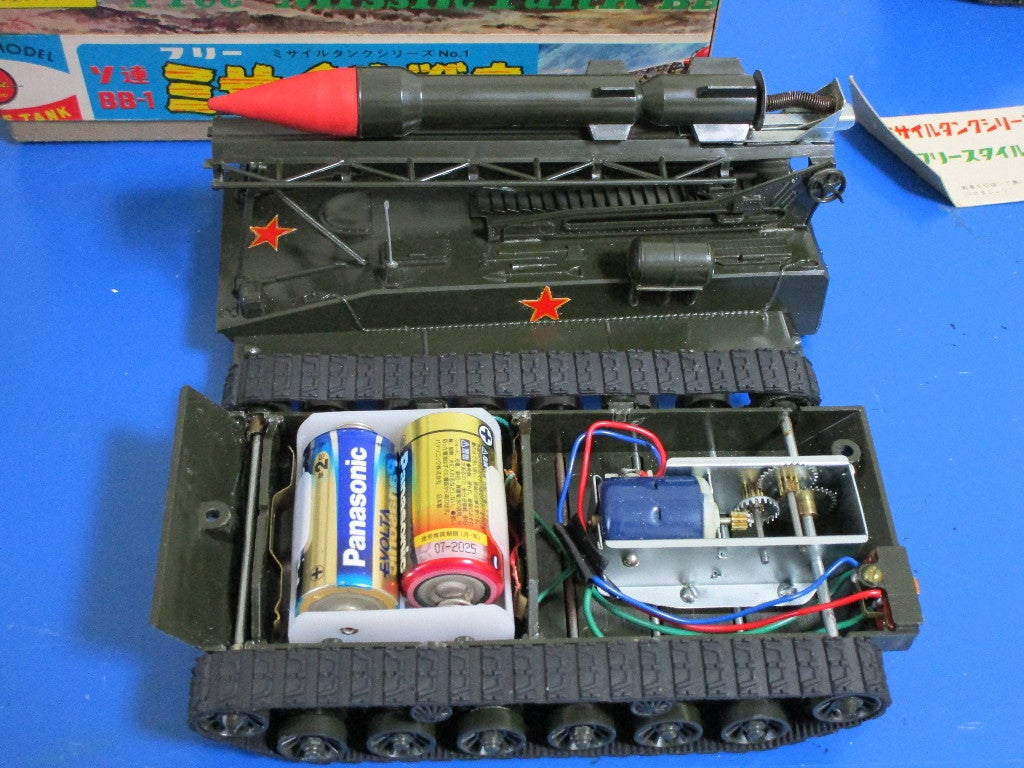 今井科学 ソ連BB-1 ミサイル戦車 | 「模型探偵団」明石小五郎の昭和の