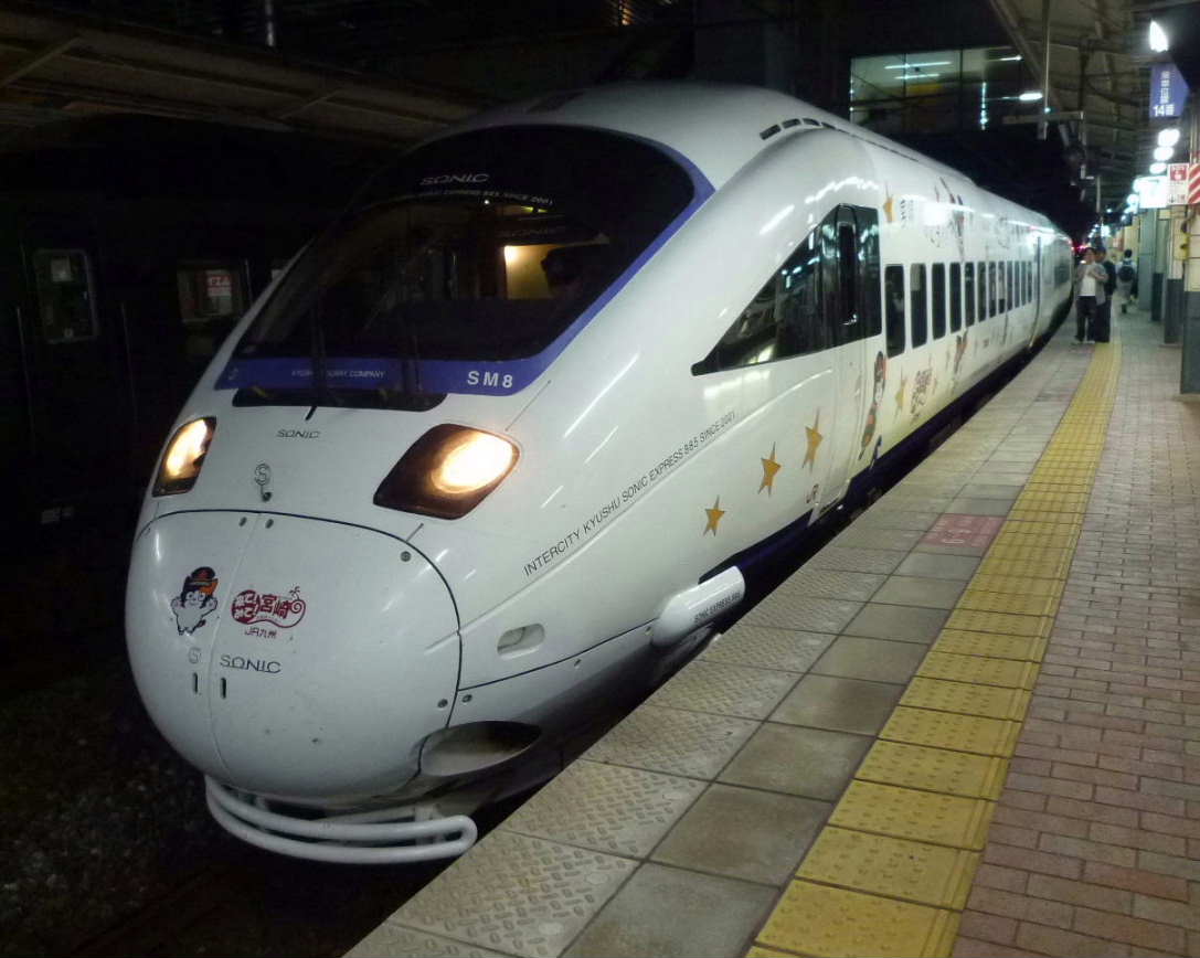 番外 885系「たま」ラッピング電車運行中！ | コウさんのコウ通大