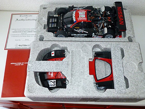 AUTO art 1/18 NISSAN R390 GT1 LEMANS 1997 