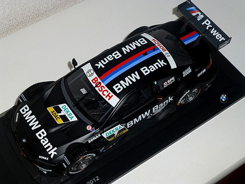 Minichamps 1/18 DTM 2012 BMW M3 E92 Team Schnitz | 今日もガツンと