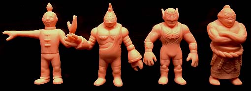 オニオンファイツの「宇宙レスラー消しゴム」第2弾 レビュー