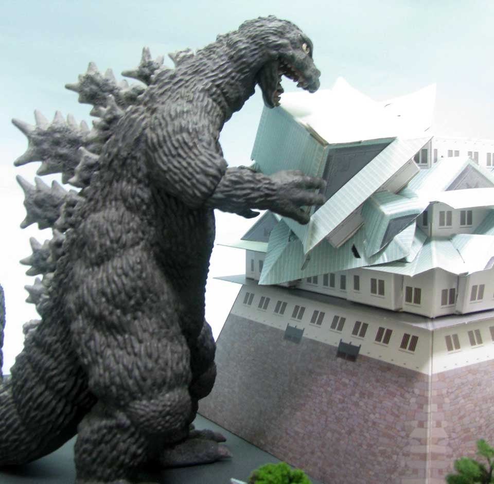 名古屋城破壊！』 モスラ対ゴジラ(7) BILLKEN モスゴジ | 怪獣怪人大行進
