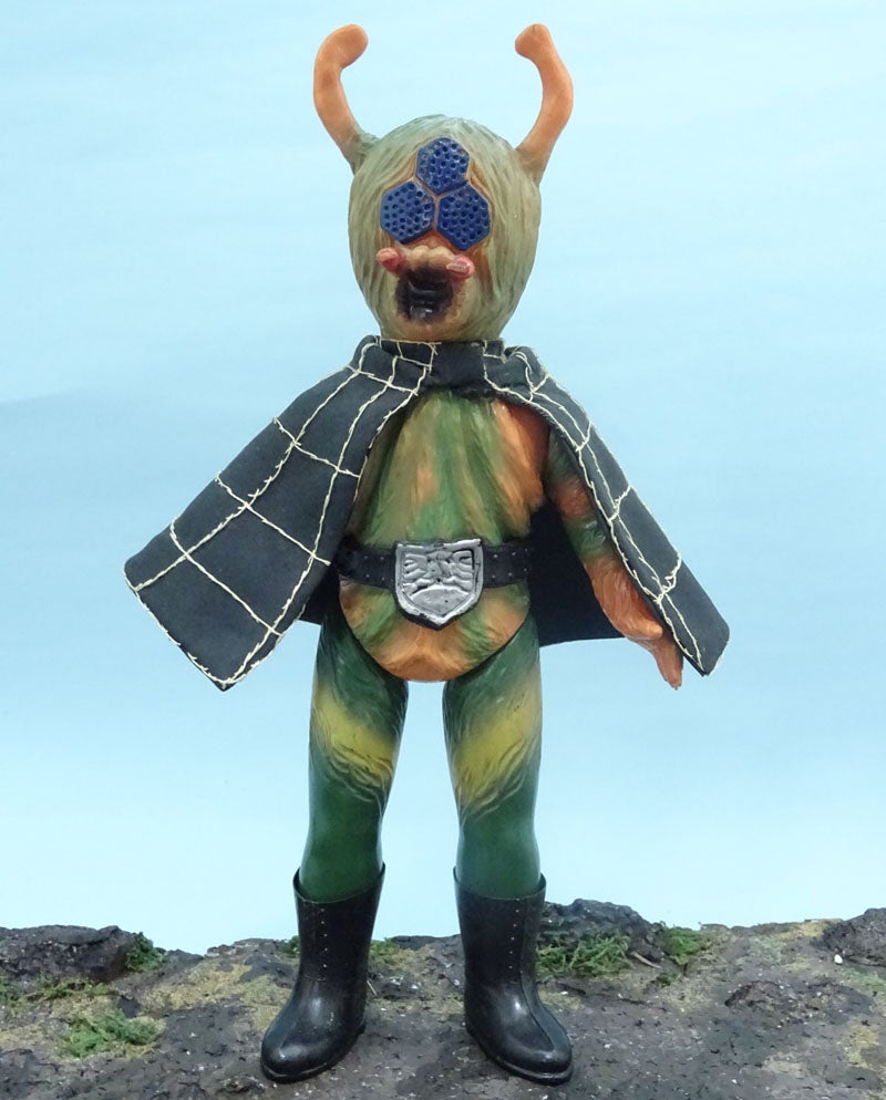 第一話シリーズ＞ 仮面ライダー より「怪奇蜘蛛男」（レトロソフビ編