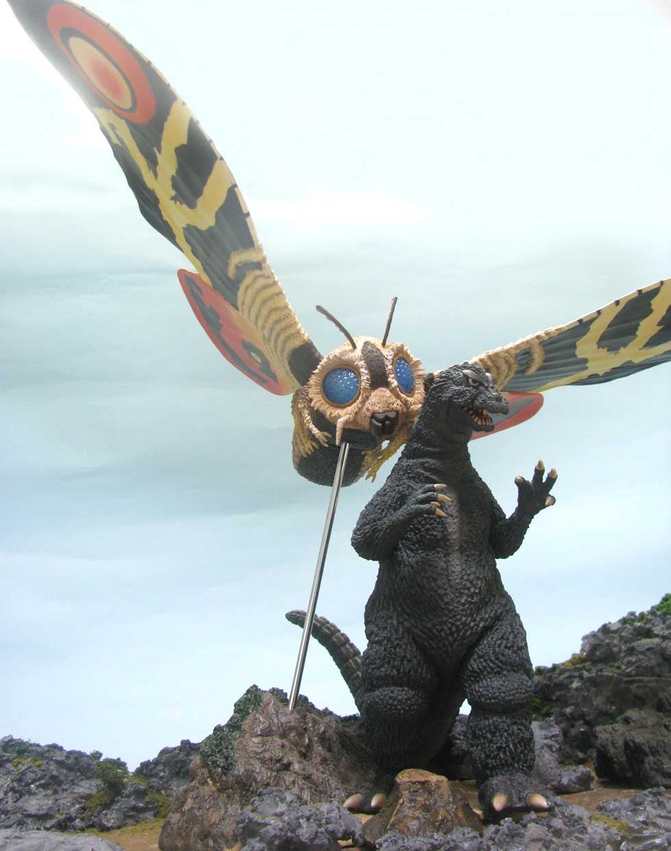 X-PLUS「モスラ1964」少年リック限定 対決ゴジラセット キタ━(ﾟ∀ﾟ