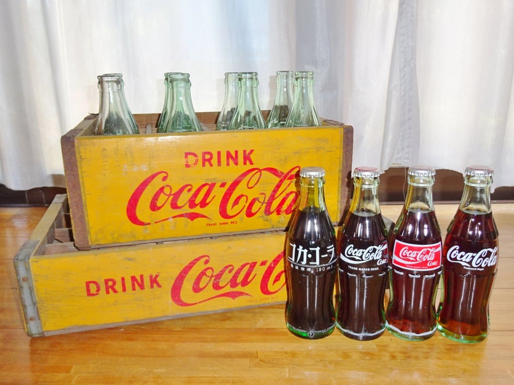 ジュース瓶「COCA-COLA 190ml ビン」 | 時代屋ちとせあめ（アメブロ版）