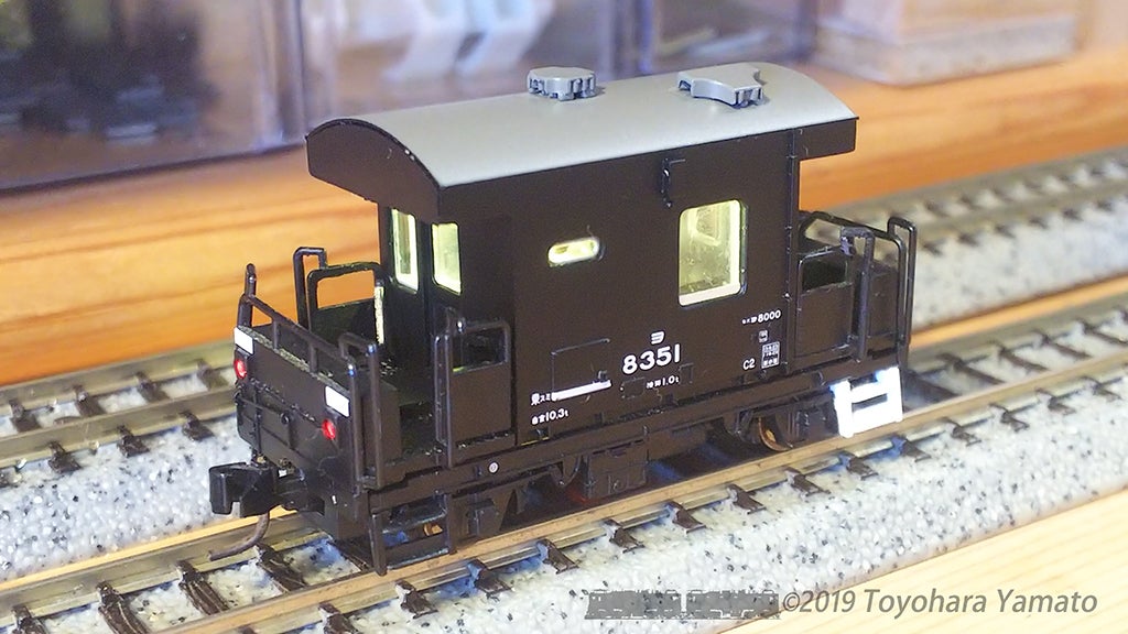 Nゲージ ヨ8000の室内灯点灯仕様化(MicroAce編) | 重単5175 ～鉄道模型
