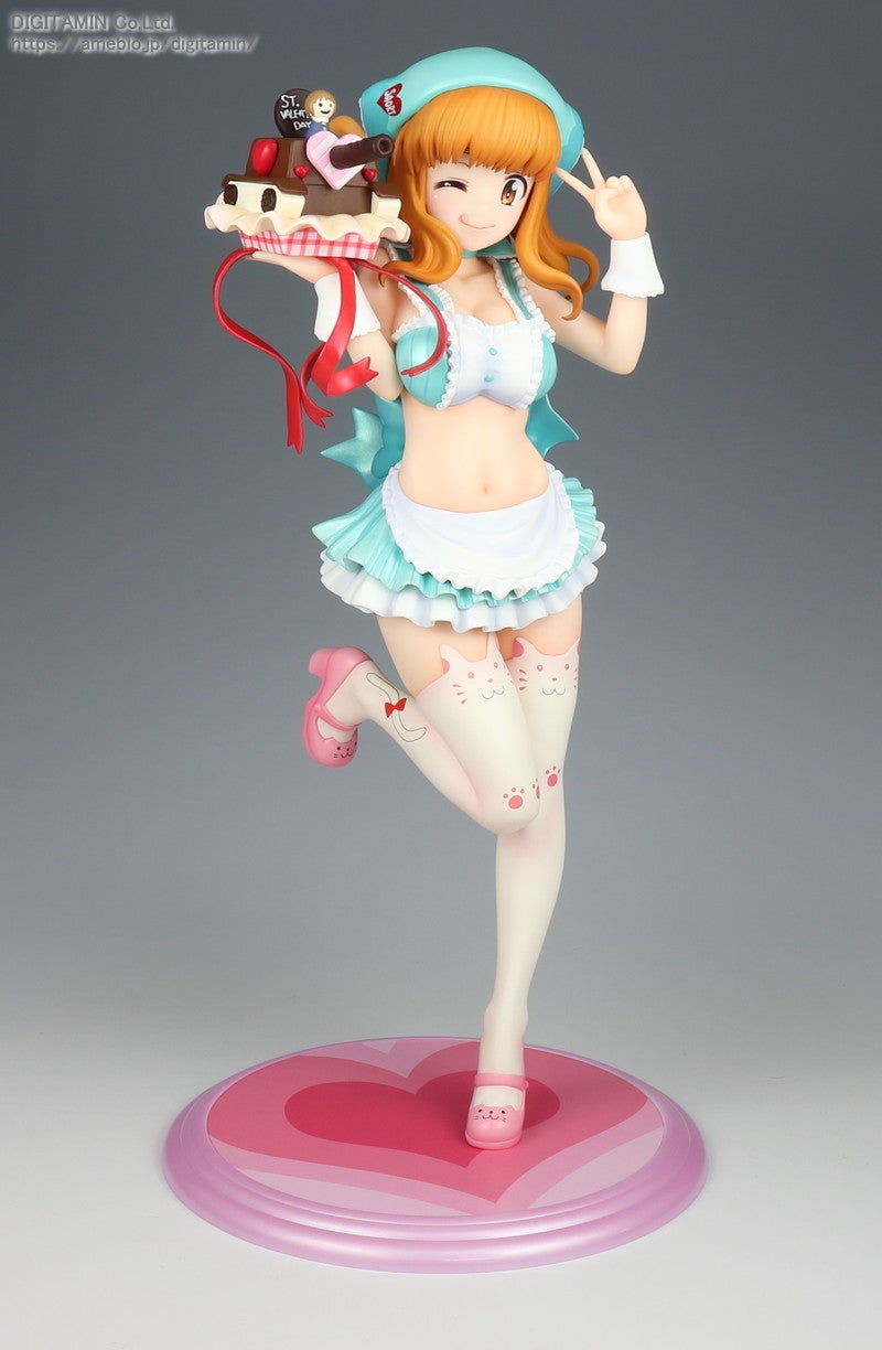WAVE 1/7スケール 武部 沙織 バレンタインエプロン」製品サンプル