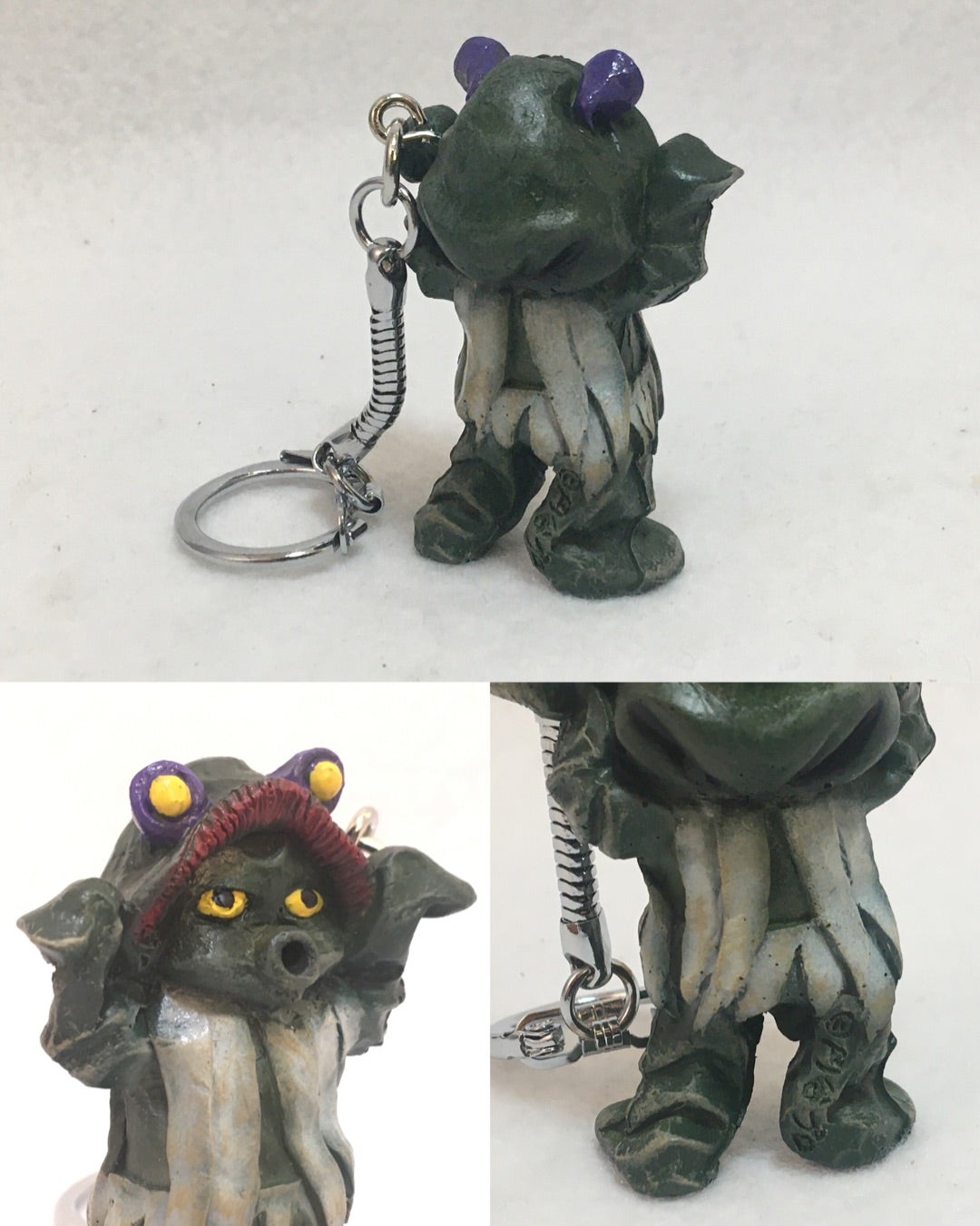 恐怖の円盤生物キーホルダー！ ブニョ,ブラックエンド | 特撮好み