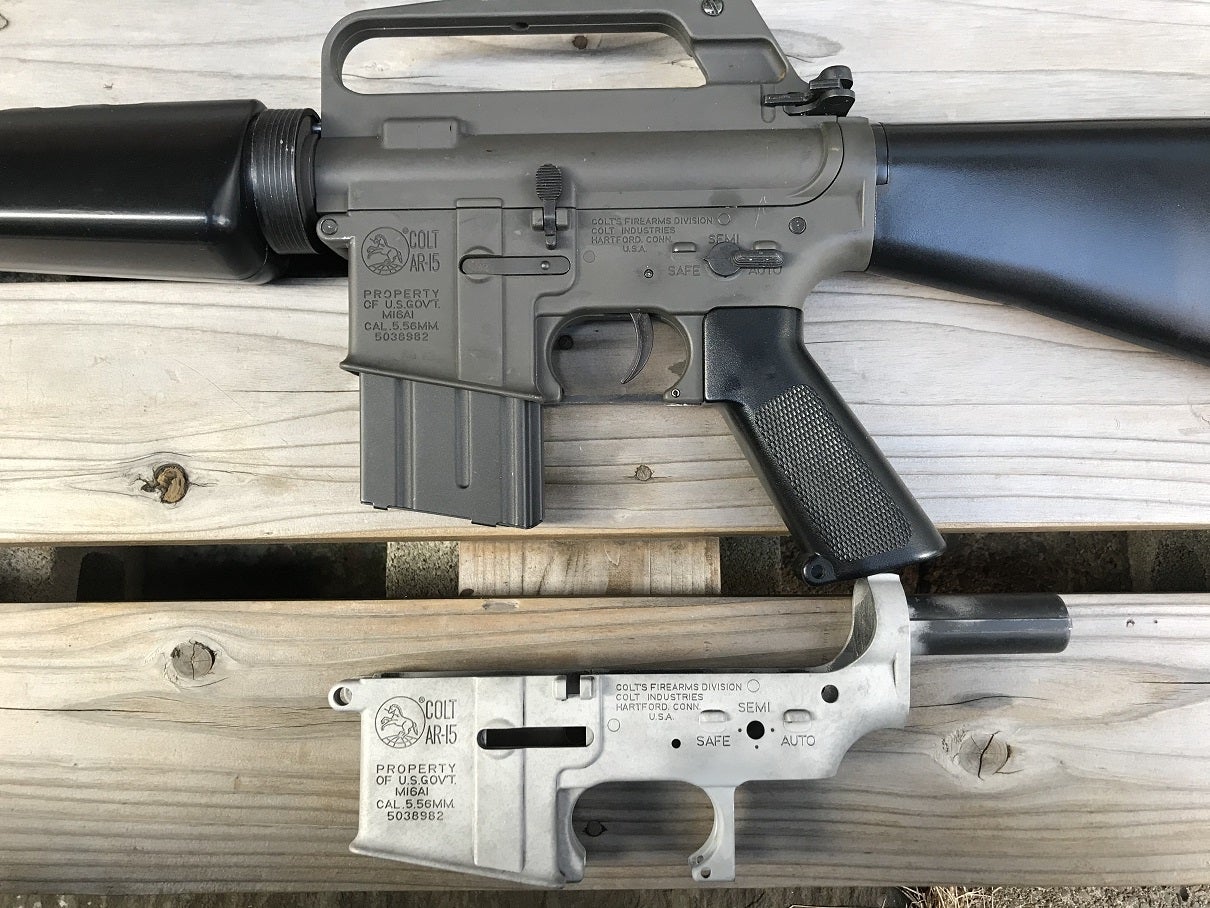 マルイ 旧メタルフレーム M16 XM16E1化 | Salu